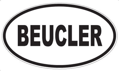 BEUCLER - Oval Magnet