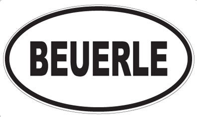 BEUERLE - Oval Magnet