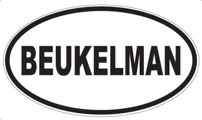BEUKELMAN - Oval Magnet