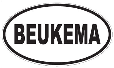BEUKEMA - Oval Magnet