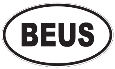 BEUS - Oval Magnet