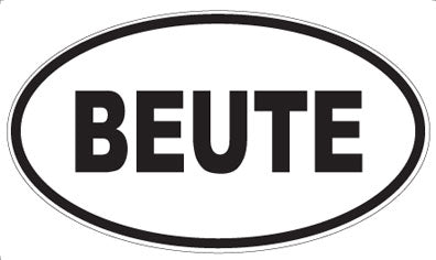 BEUTE - Oval Magnet