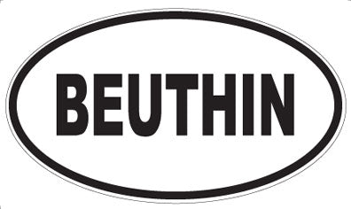 BEUTHIN - Oval Magnet