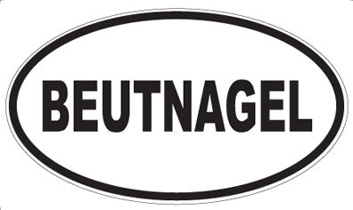 BEUTNAGEL - Oval Magnet
