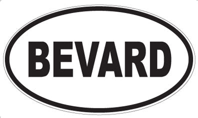 BEVARD - Oval Magnet