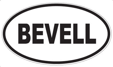 BEVELL - Oval Magnet