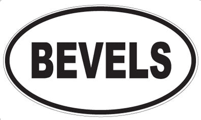 BEVELS - Oval Magnet
