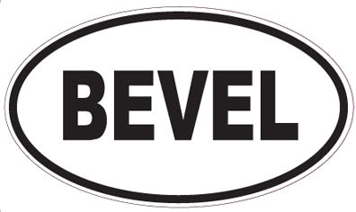 BEVEL - Oval Magnet