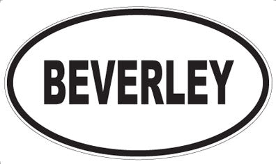BEVERLEY - Oval Magnet