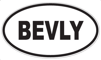 BEVLY - Oval Magnet