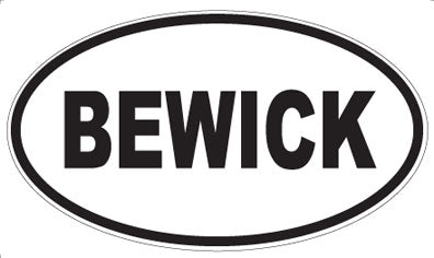 BEWICK - Oval Magnet