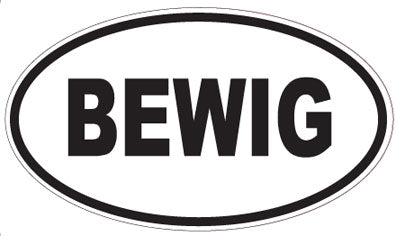 BEWIG - Oval Magnet