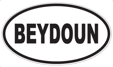 BEYDOUN - Oval Magnet