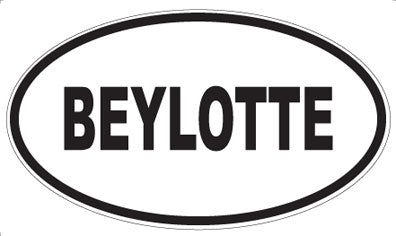 BEYLOTTE - Oval Magnet