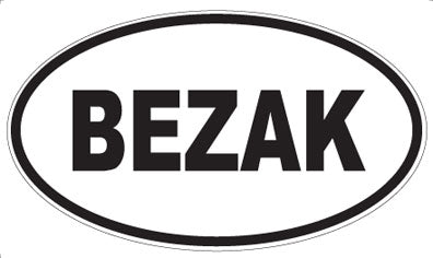 BEZAK - Oval Magnet