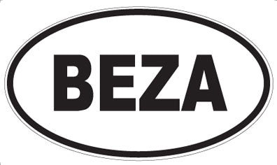 BEZA - Oval Magnet