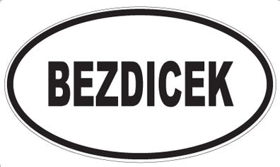 BEZDICEK - Oval Magnet
