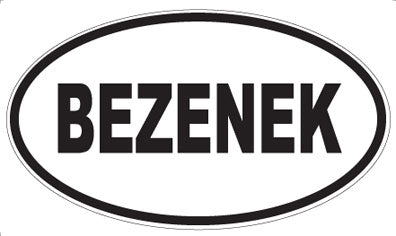BEZENEK - Oval Magnet