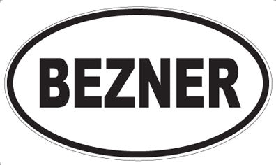 BEZNER - Oval Magnet