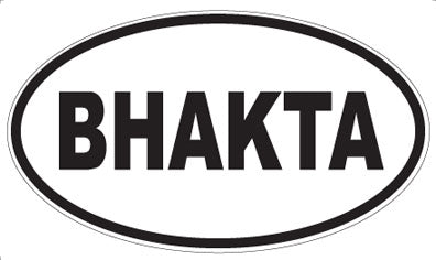 BHAKTA - Oval Magnet