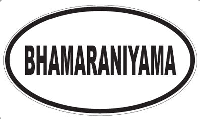 BHAMARANIYAMA - Oval Magnet