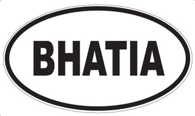 BHATIA - Oval Magnet