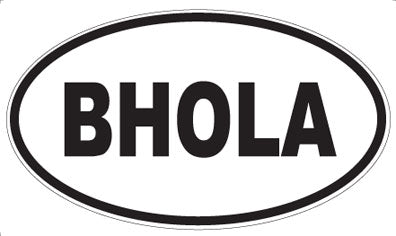 BHOLA - Oval Magnet