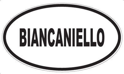 BIANCANIELLO - Oval Magnet