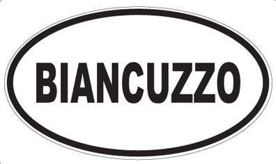 BIANCUZZO - Oval Magnet
