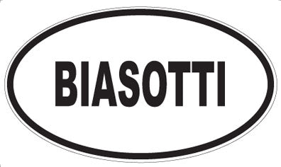 BIASOTTI - Oval Magnet