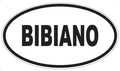 BIBIANO - Oval Magnet