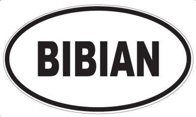 BIBIAN - Oval Magnet