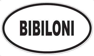 BIBILONI - Oval Magnet