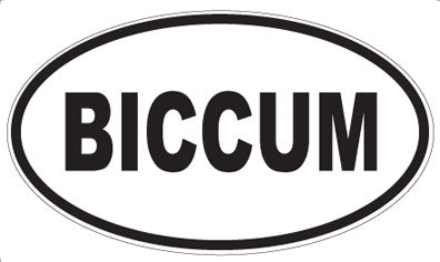 BICCUM - Oval Magnet