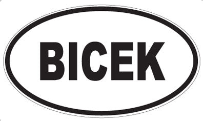 BICEK - Oval Magnet