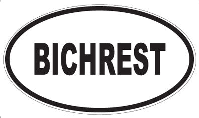 BICHREST - Oval Magnet