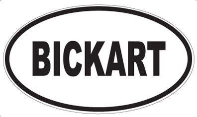 BICKART - Oval Magnet