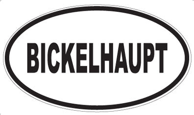 BICKELHAUPT - Oval Magnet