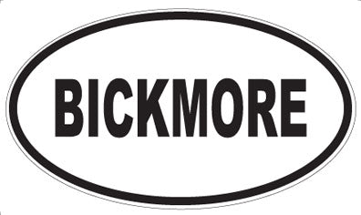 BICKMORE - Oval Magnet