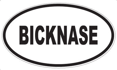 BICKNASE - Oval Magnet