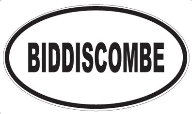 BIDDISCOMBE - Oval Magnet