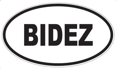 BIDEZ - Oval Magnet