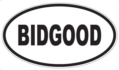 BIDGOOD - Oval Magnet