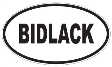 BIDLACK - Oval Magnet