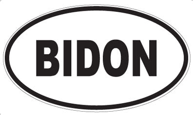 BIDON - Oval Magnet