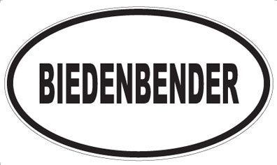 BIEDENBENDER - Oval Magnet