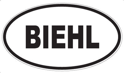 BIEHL - Oval Magnet