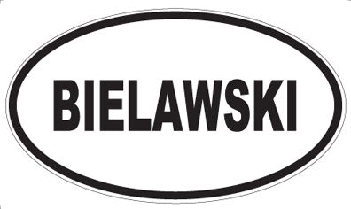 BIELAWSKI - Oval Magnet