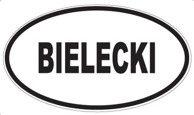 BIELECKI - Oval Magnet