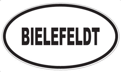 BIELEFELDT - Oval Magnet